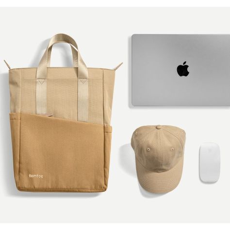 Tomtoc Mochila Slash para Notebook /Macbook Pro de 14" - 12L - Marrón-5