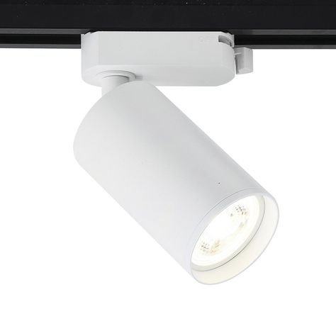 Foco Decorativo para Riel Monofásico GU10 Blanco-1