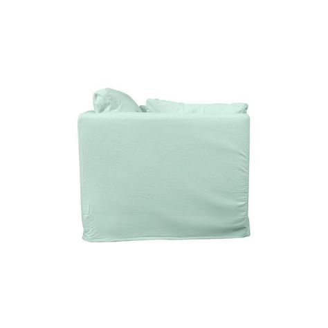 Sofá Quepe Lino Agua 3C-1