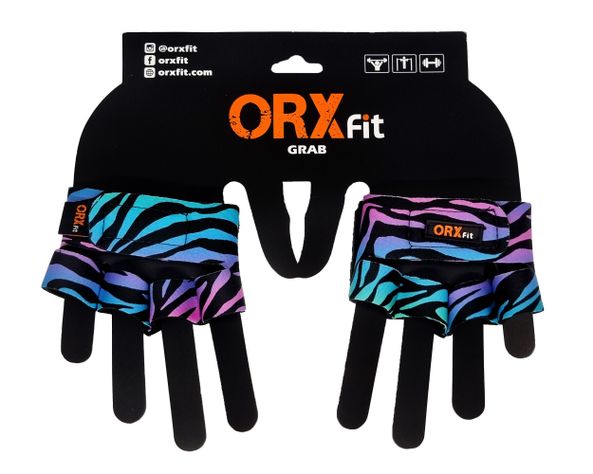 Guantes Pesas Grabs - Orxfit - Color Cebra-0