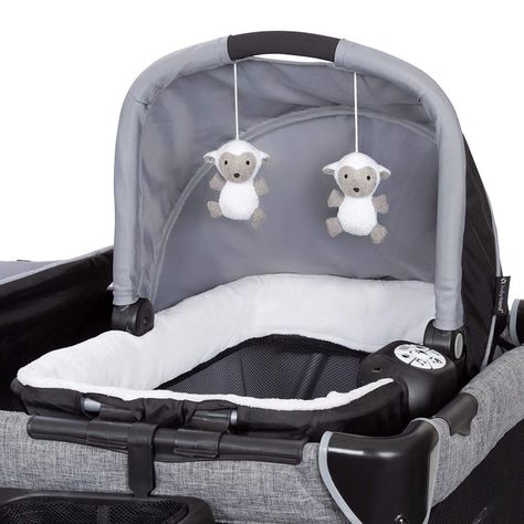 Cuna Para gemelos o mellizos Shale baby Trend-1