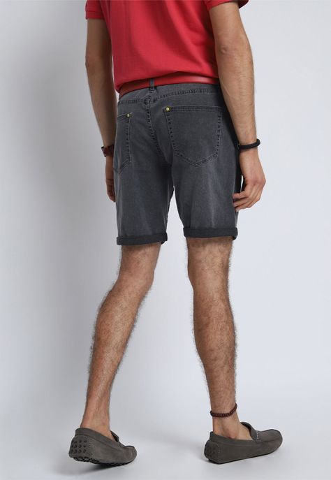 Bermuda jeans Focalizado Arrow BR2403SGR-1
