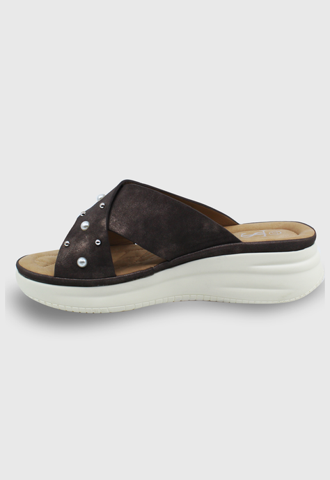 Sandalia Fatima café Stylo Shoes-3