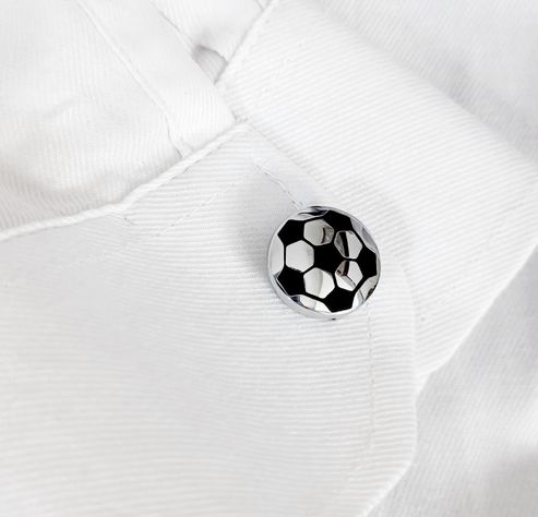 Cubre botón hombre diseño futbol -0