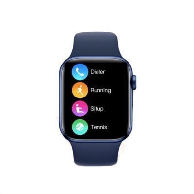 Smartwatch T200 Plus Serie 7 Azul-0
