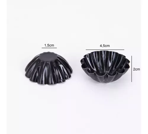 Pack X12 Molde Mini Tartaleta Tarta Moldes Reposteria 4,5cm-2