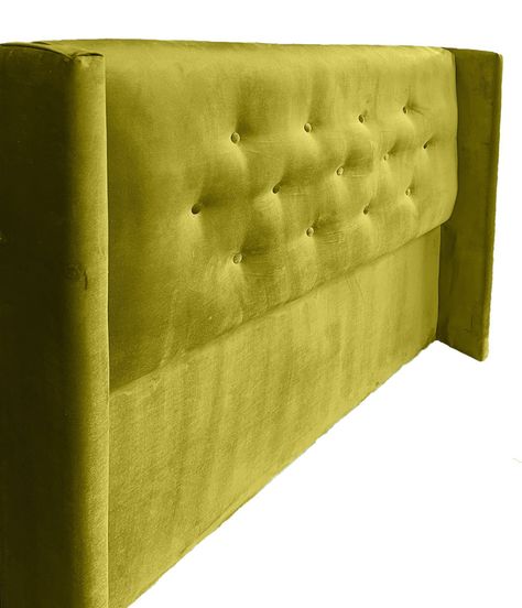 Respaldo Argos King Felpa Verde Olivo-2