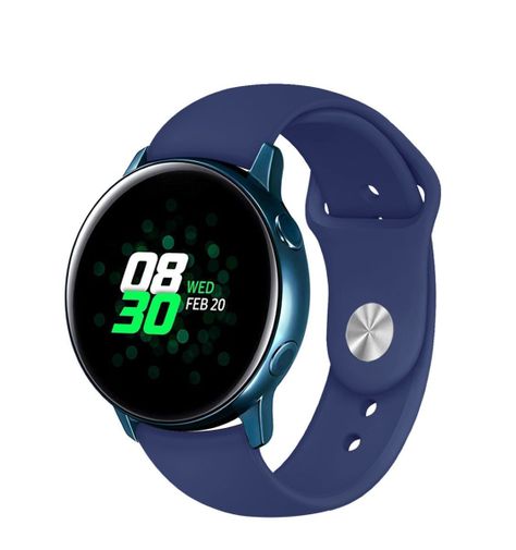 Correa Compatible Samsung Watch 4 / 4 Classic Azul Marino 20mm-0