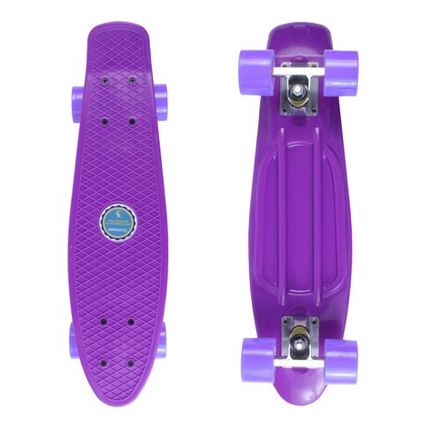 Patineta Skate Monopatín Scooter Fun  Penny LILA-0