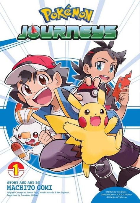Manga Pokémon Journeys 01 (En Inglés) - USA-0