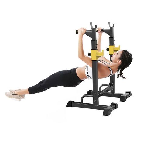 RACK SENTADILLAS MIKING 500LB + BANCO MULTIFUNCIONAL DS501-2