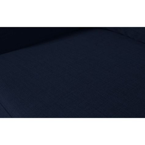 Seccional Lenora Chenille Tipo Lino Azul-2