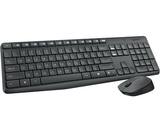 KIT TECLADO MOUSE LOGITECH INALAMBRICO MK235-3