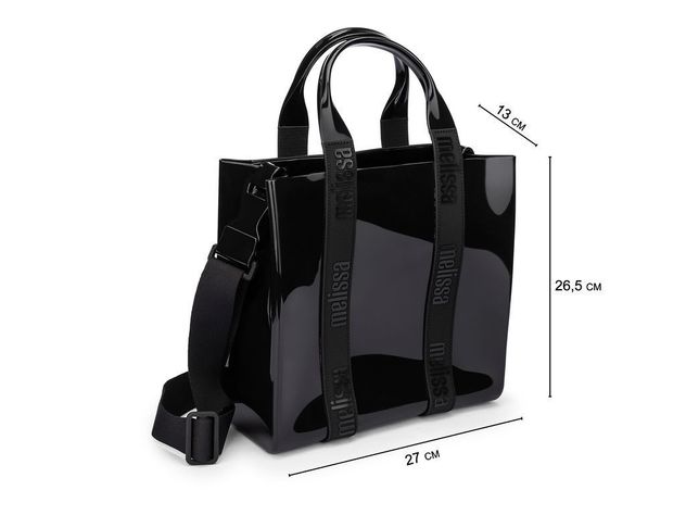 Cartera Dulce Bag Negro Melissa-2