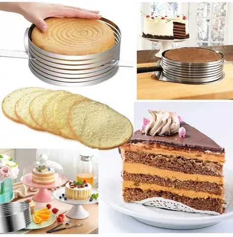 Cortador De Bizcocho Cortador De Torta 30cm + 1 Cuchillo-6