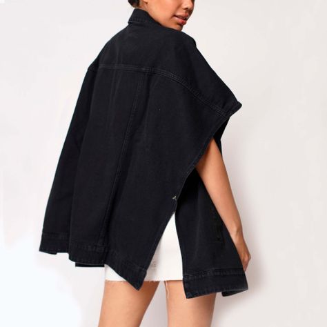 Chaqueta Capa Over Size-1