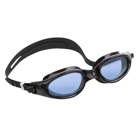 Lentes de Agua Anteojos Natación Silicone Neg Azul-0