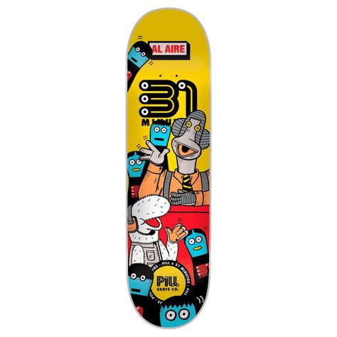 Tabla Skate Pill 31 Estamos Al Aire 8.0 | Wallride-0