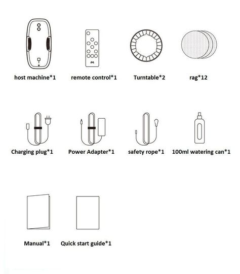 XIAOMI HUTT Robot Limpia Vidrios HUTT DDC55-2