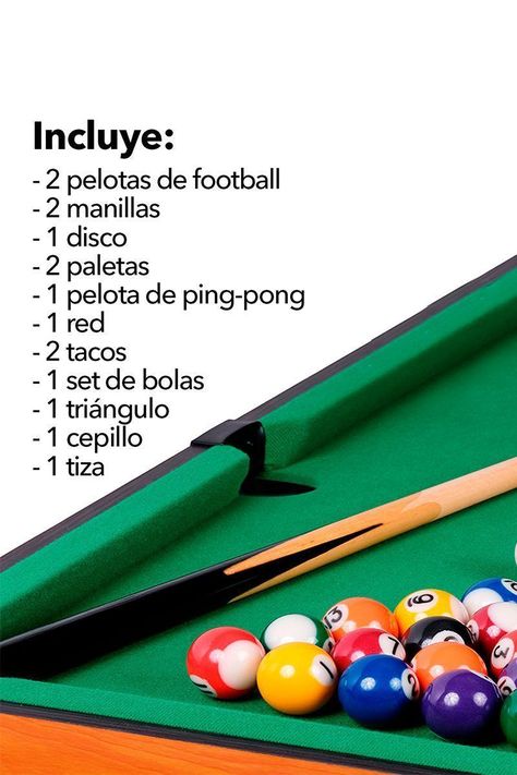 Mesa Multi Juego 4 en 1 Taca Taca Pool Hockey-3