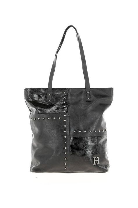 Cartera Hombro Negra Black Nitro Çpatchwork Humana-0