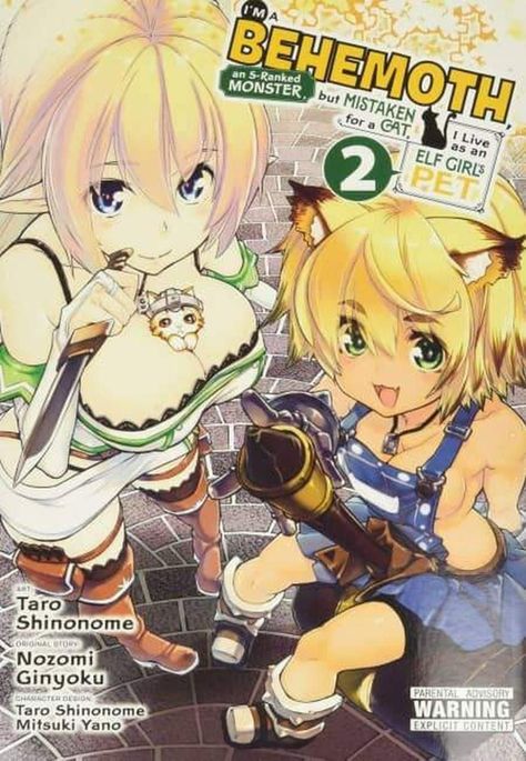 Manga I'm A Behemoth, An S-Ranked Monster, But Mistaken For A Cat, I Live As An Elf Girl's Pet 02 (En Inglés) - USA-0