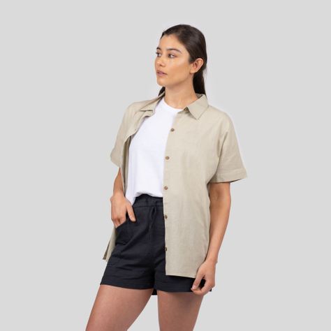 Camisa Ginka Mujer Agate Grey Gnomo-1