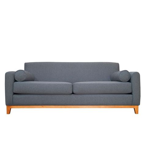 Sofá Meli Chenille Tipo Lino Gris 3 Cuerpos-2