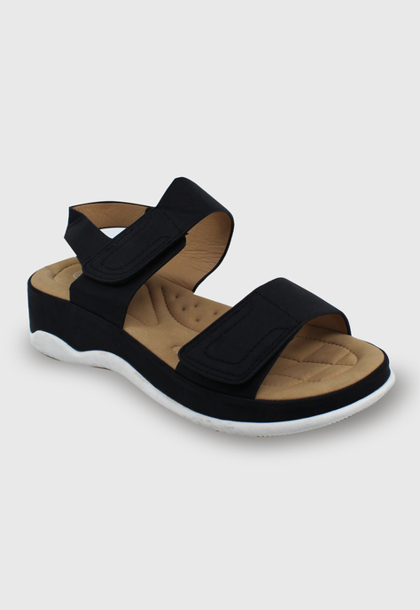 Sandalia Elisa negro Stylo Shoes-1