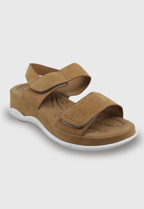 Sandalia Elisa camel Stylo Shoes-0