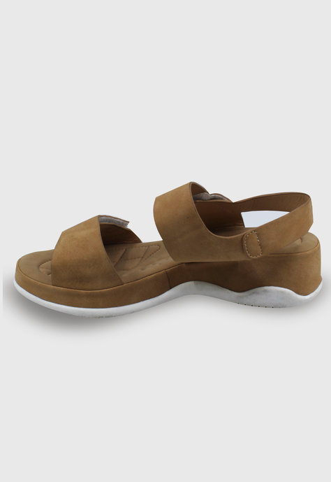 Sandalia Elisa camel Stylo Shoes-2
