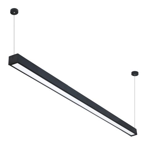 Luminaria Colgante LED Bio 24W Negro Alnilam 2.0 Frío-1