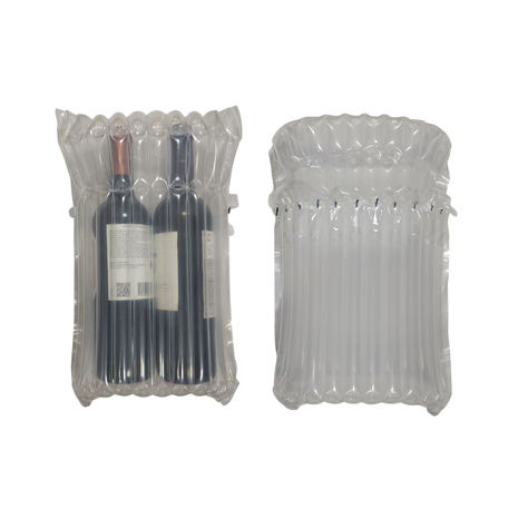 Bolsa dobles De burbujas Protector aire para Botellas Vino set 5 und-4