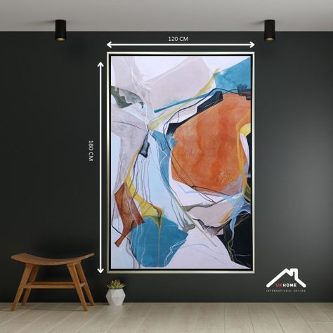 Cuadro Oleo sobre Tela con Marco 120x180 | UKHOME-1