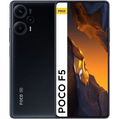 Xiaomi Poco F5 256gb 8gb Ram 5G - Negro-0