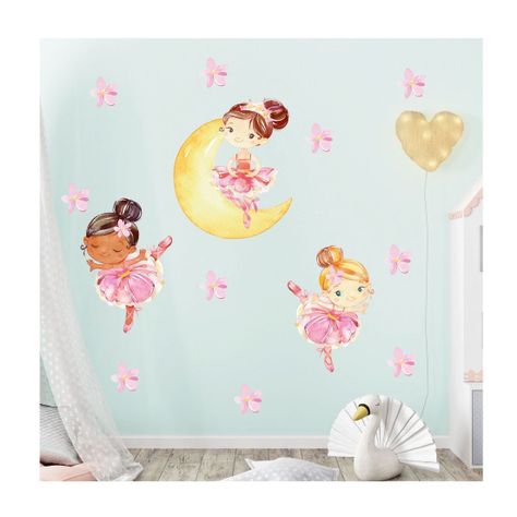 Vinilo Adhesivo Decorativo Bailarinas -0