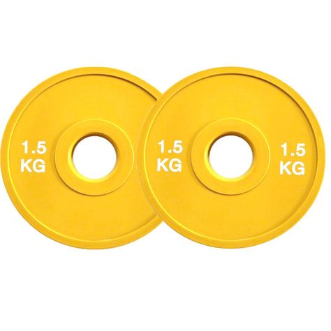 Discos Olimpicos 1.5 Kg Par Fraccionados-0
