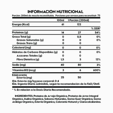 Proteina vegana 73 sv 5 libras arandanos con crema - Italo Grottini-1