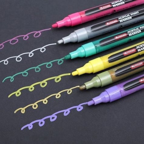Marcadores Acrílicos Lápices 20 Colores Tipo Posca-6