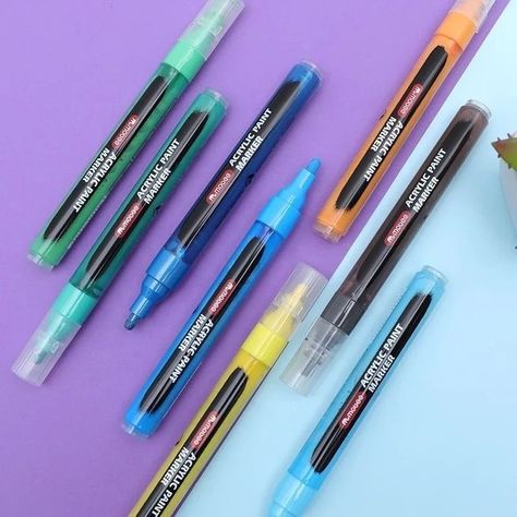 Marcadores Acrílicos Lápices 20 Colores Tipo Posca-5