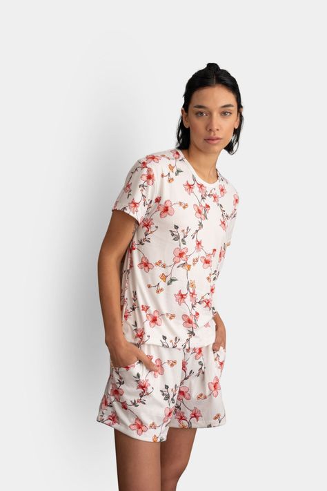 Pijama Amparo Blanco-0