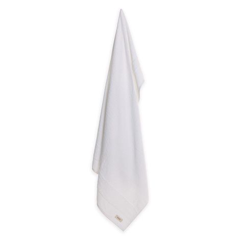 Sábana de baño Karsten Atuale 450gr 86 x 150 cm Blanca-1