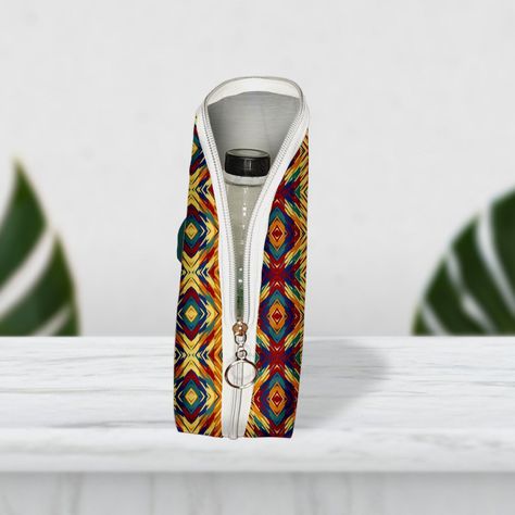 Bolso termico para botella Etnico-2