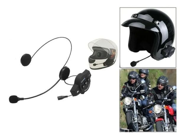 Audifono Bluetooth Para Casco De Moto Manos Libres Mp3-3