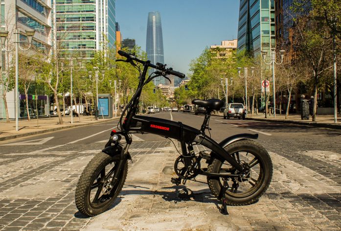 Krossride E-BIKE Plegable Negra-4