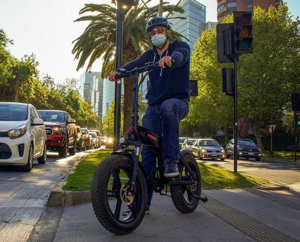 Krossride E-BIKE Plegable Negra-3
