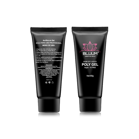 Polygel Transparente Clear 01 60gr- Gel Para Uñas-3