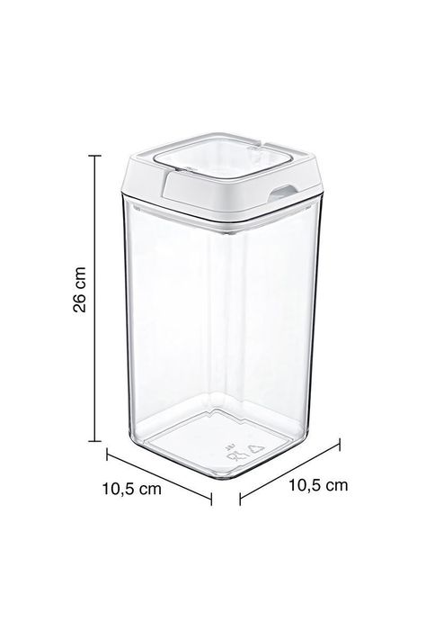 Contenedor Hermético 2Lt Lock Crystal-2