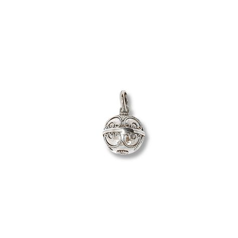 Colgante llamador de ángeles plata fina 925-0