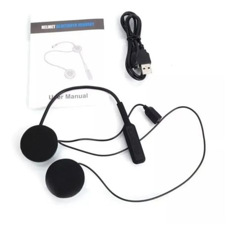Manos Libres Para Casco De Moto Audifonos Bluetooth Mh01-4